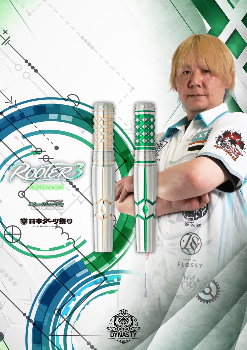 noridmn's tweet photo. 僕の今年のダーツ祭りでの推し商品・景品
【DYNASTY編】

勿論、自分の🆕モデル【ROOTER ３】これは是非とも皆んな使って欲しい✨
15000円と今のご時世で激安のなかグリップ迷い解消・楽に飛ぶお悩みなくなる最高の1品です‼️

そして我らが大内麻由美ちゃん レイクサイド応援グッズꉂꉂ📣
これみんなで着て応援するって最高ですよね👍

推し3
バレル買ってバッグ貰えるってどんだけプラスやねん🤣

推し４
バングルなんてオシャレや��いかい💃
#DYNASTY
#DYNASTYメガポン祭り
