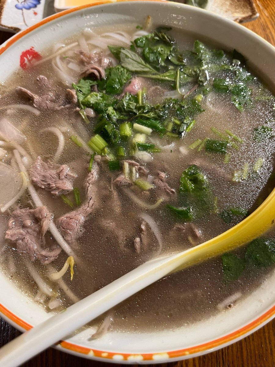4jon6athanryanr's tweet photo. Craving a flavor trip to Vietnam Our pho soup tonight is loaded with tender beef, fresh herbs and spicy broth—pure comfort with an exotic twist! https://t.co/LJCaVvg2PA