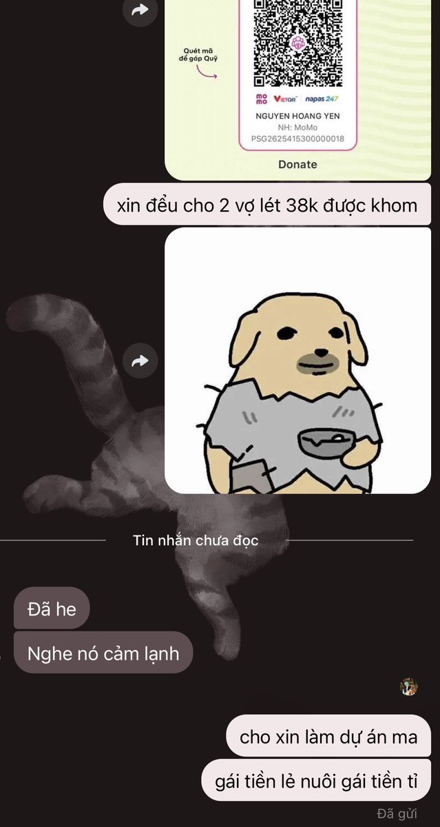 iKkuranghae319's tweet photo. Vắt kiệt mọi quan hệ những người không đu LingOrm để mang về 38k 🗿
Lạy ông đi qua lạy bà đi lại xin góp gió cho 2 cháu nhà LingOrm mỗi người 1 bill 38 cá để em làm dự án ma gái tiền lẻ nuôi lét tiền tỉ nha ạ, donate sẽ được chuyển về nhà HyHy gửi đến cho Base House nên hãy yên tâm
Nhà nội thương thì cho thêm 11k
Nhà ngoại thì 27k zui zẻ đi
Xong dự án ma này đến gặp em, em trao thân từng người 🧎‍♀️

#หลิงออม #LingOrm
