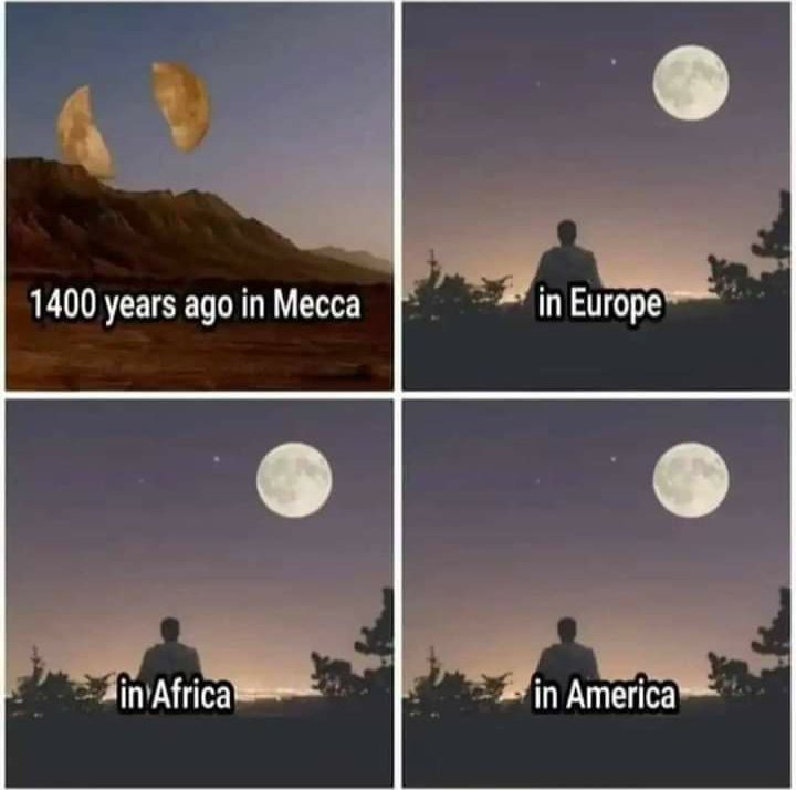 ALJANNABl's tweet photo. Going by his islamic logic, is Lateef not saying Pedophile Màlúwùmed (Piss Be Upon Him) used jinn to achieve the big lamba of spliting the moon into two in Surah Al-Qamar (54:1–2). But na shirk if Yoruba do Ẹbọ. Pls @KR3Wmatic and @rsalami208 who is breeding these foolani pigs? https://t.co/T8bIwOIPwm