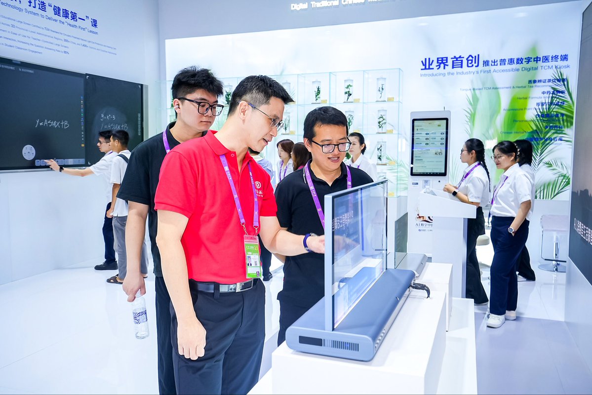 iFLYTEKDevs's tweet photo. 🌏 AI Translation Screen is at CAEXPO 2026, looking ahead to more possibilities across ASEAN!
Already in use at Siam Paragon and ICONSIAM in Thailand, it helps international visitors and local staff communicate face to face - with each side seeing the conversation in their own language.
✨ Now, its ASEAN journey continues at CAEXPO 2026. This time, iFLYTEK is showcasing both the original AI Translation Screen and the new Lite version, giving visitors the chance to experience two models side by side. 
Built to make multilingual service feel like a natural conversation, the product family combines real-time translation across 101 languages, automatic language detection and transparent dual-sided displays. Multimodal noise reduction also helps maintain reliable interaction in busy public environments.
🤝 We look forward to working with more local partners and bringing easier multilingual communication to more service settings across ASEAN.
Come and experience the next generation of face-to-face translation at the iFLYTEK booth!
📅 September 17-19, 2026: Trade Days | September 20-21, 2026: Public Days
📍 Hall B1 | Nanning International Convention and Exhibition Center, Nanning, China
#iFLYTEK #iFLYTEKOpenPlatform #AITranslationScreen #CAEXPO2026 #ASEAN #AITranslation
