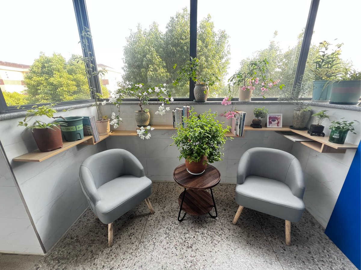aelii354598's tweet photo. Just swapped my 9-to-5 desk for a tiny balcony with sun u0026 my plant babies—small moves, big vibe shift! https://t.co/t33tsqrXa9