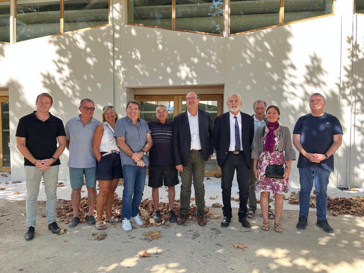kmesquida's tweet photo. Suite de la journée territoriale à Cazouls-lès-Béziers, avec Severine Saur, Conseillère départementale, et Philippe Vidal, Vice-président du Conseil départemental et maire de la commune. https://t.co/grOekuDNQ5
