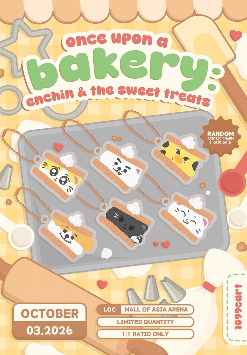 1099cart's tweet photo. 𝐄𝐍𝐃𝐋𝐄𝐒𝐒 DUNKIN’ | ENHYPEN Fun Meet 
𝓸𝓷𝓬𝓮 𝓾𝓹𝓸𝓷 𝓪 𝓫𝓪𝓴𝓮𝓻𝔂 ˚ ༘ ೀ⋆🍪｡˚
— • ✦ fansupport by @1099cart 

🗓️ October 3, 2026
📍Mall of Asia Arena
🖇️ onsite trades only!

#DunkinPH_ENDLESS #DunkinPH 
#ENDLESSFunmeet #ENHYPEN https://t.co/hTShdQEyIv