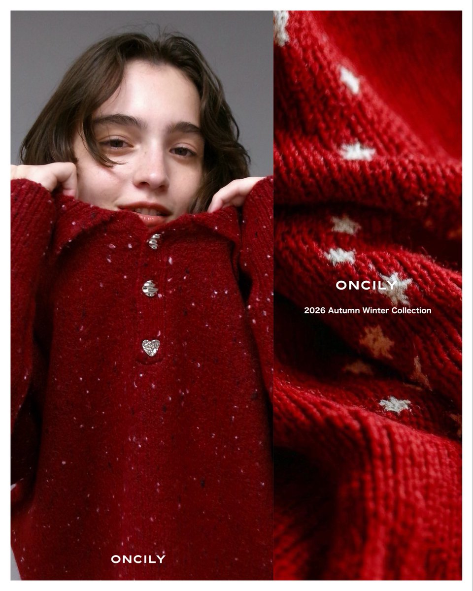 oncily_official's tweet photo. あと2日で発売....🎄💫

即完した、大人気すぎる
ネップ糸が可愛いニットポロ🧵

間もなく....📢

📍ｵﾝｼｪﾘｰ 9/19 18:00 ZOZOTOWN https://t.co/CFilcQQau7