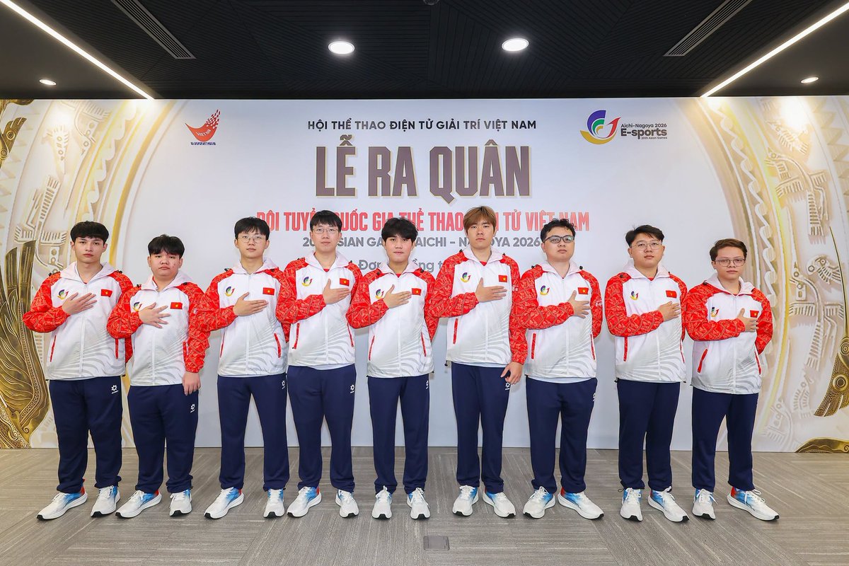 teamsecret's tweet photo. Nagoya, Japan: here we go 🇯🇵

Our Secret Whales are part of the official Vietnam squad at the 2026 Asian Games! https://t.co/1CeVr4VmwR