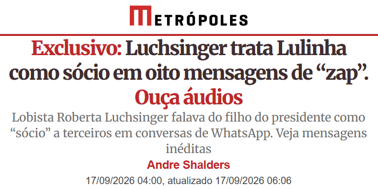 kimpaim's tweet photo. 🚨BOMBA !!!!

Acabou pro Lula !!! https://t.co/XSecXuQSY2