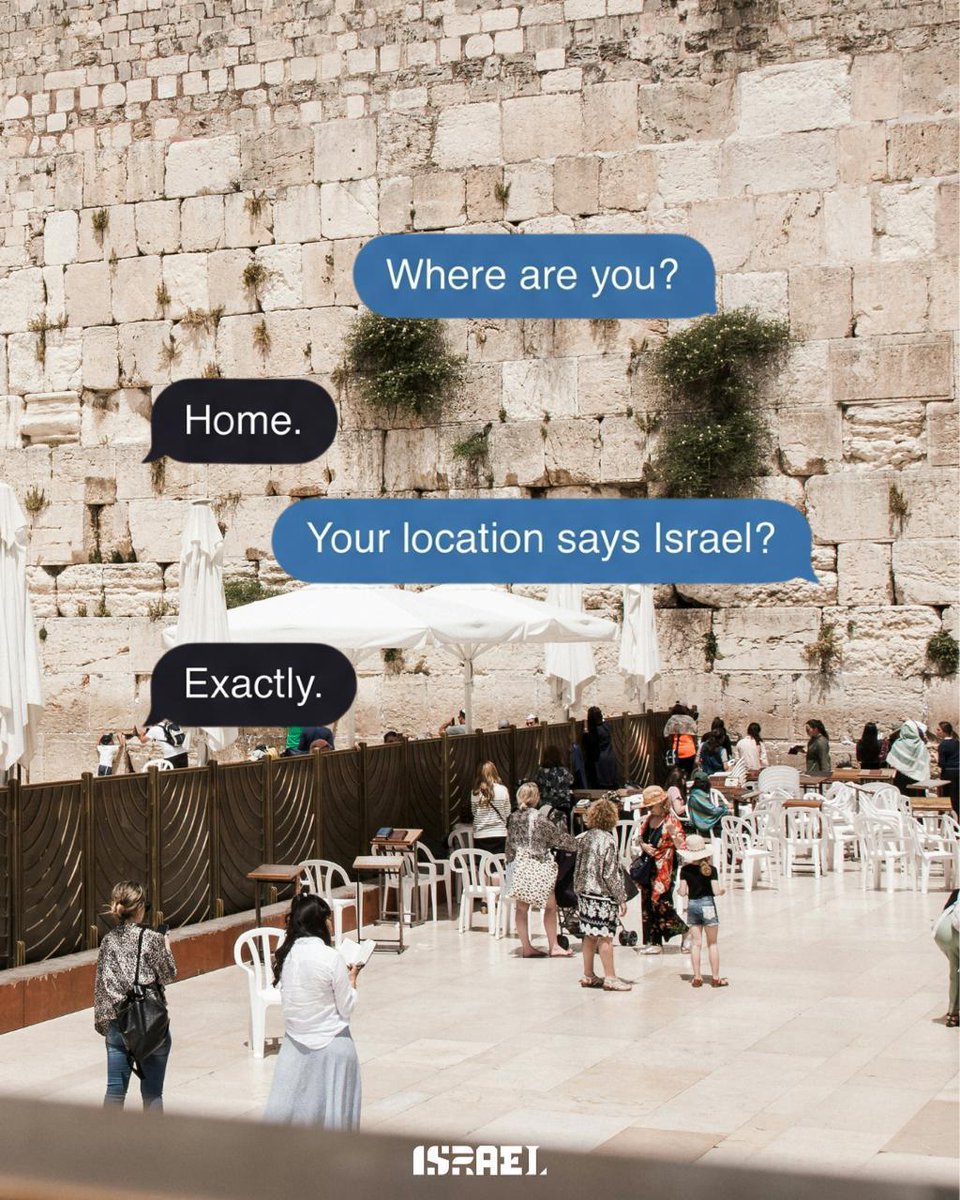 Israel's tweet photo. 🏠

#homeishere #myhome #mypeople #jerusalem #israel https://t.co/qPuw6R87JN