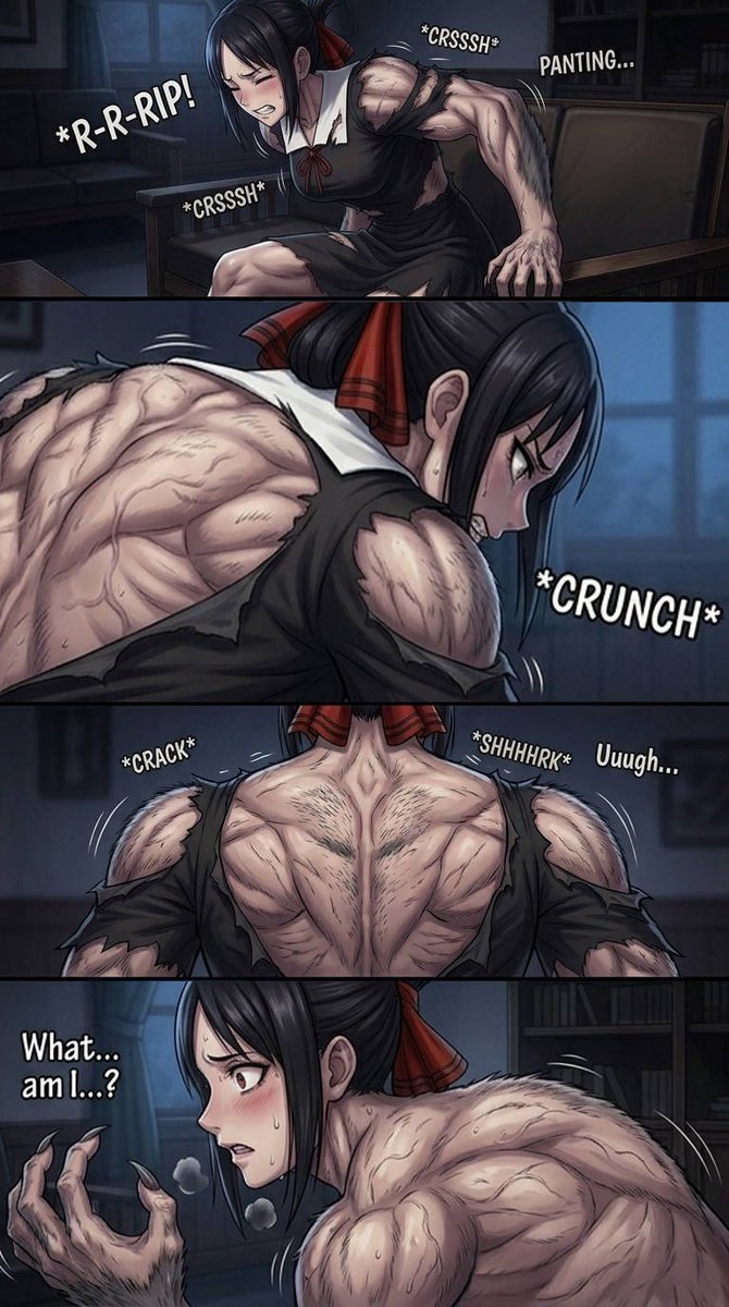 Guyboiy's tweet photo. Shinomiya’s Secret

A free comic of Kaguya Shinomiya beginning to transform into a werebeast while her body grows immensely. 

Hope you enjoy! If you want to support me, you can check out all my paid comics here: https://t.co/D3rtqcZN3J

#loveiswar #kaguyashinomiya #fmg https://t.co/S50an99kiN