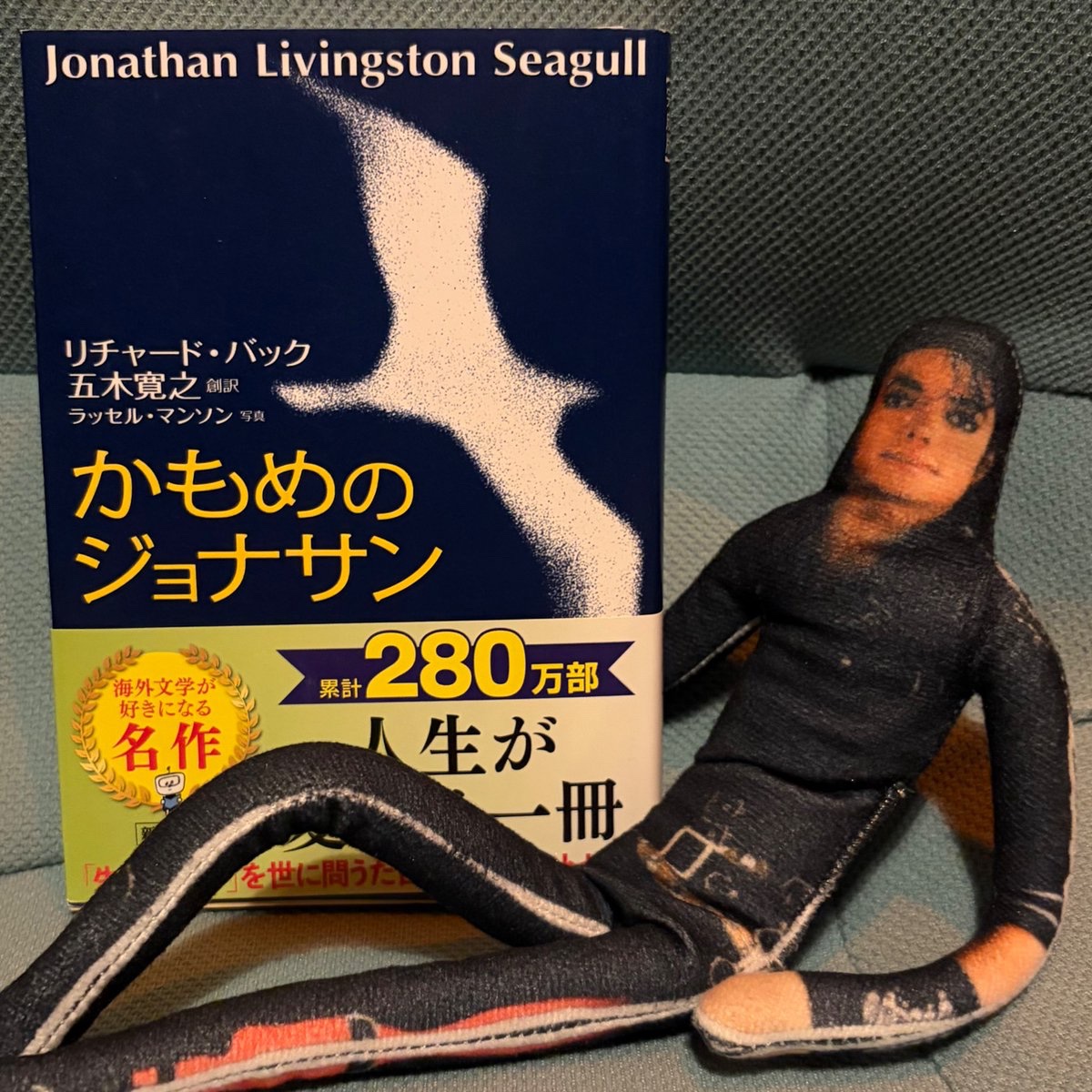 citrusMJ's tweet photo. マイケルの愛読書の一つ。
ジョナサンにマイケルを重ねて読む https://t.co/3WcDxgABcR