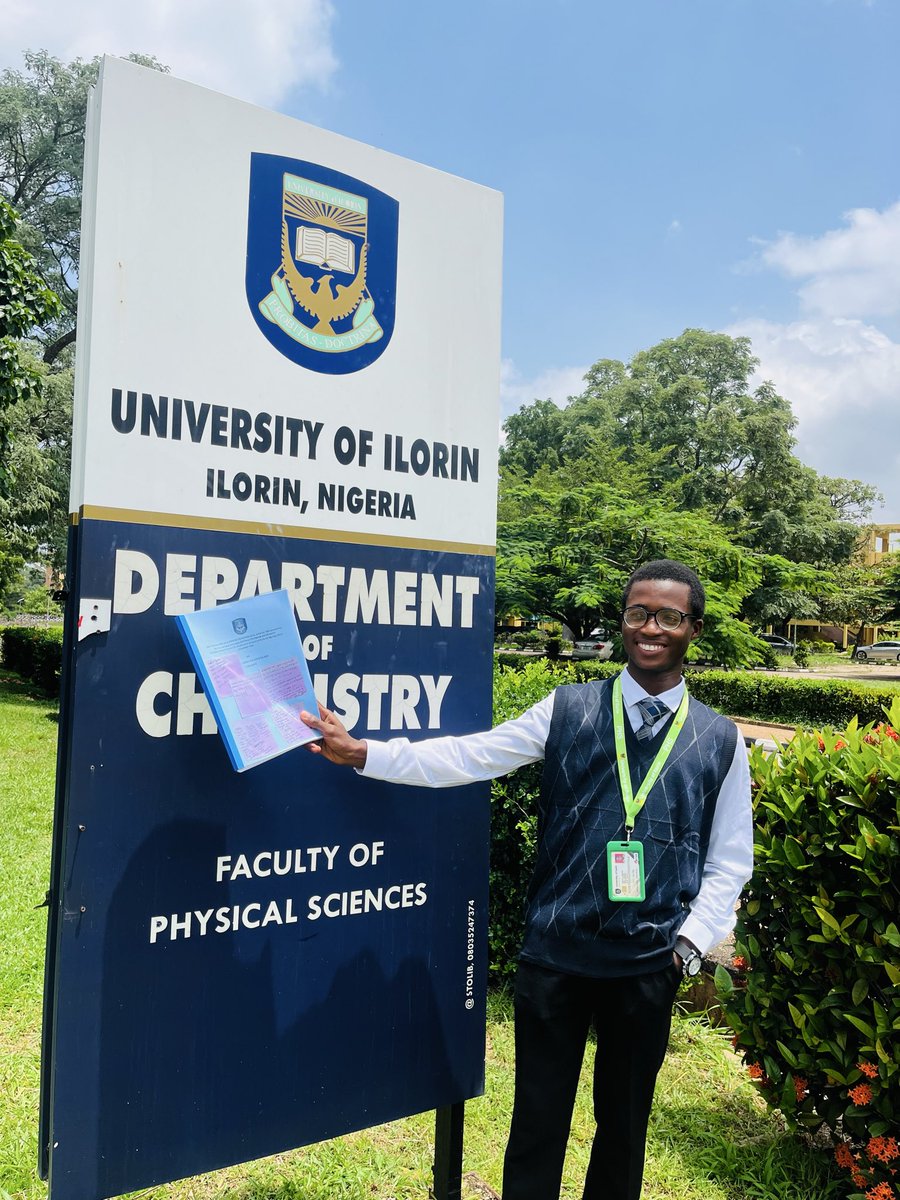 thebigabdul_'s tweet photo. A little late because the department released our results late, but some achievements are worth the wait. 🎓

✅https://t.co/xvun8Zu0PS. Chemistry — First Class Honours
4.9+/5.0 CGPA 🎓

✅Elected as President, Students’ Chemical Society of Nigeria (SCSN), UNILORIN Chapter.

✅Appointed as National Vice President, North Central Region, SCSN National Headquarters.

✅1st Runner-up, SCSN National Inter-University Chemistry Competition. 🥈

✅Recipient of undergraduate research grant and scholarships. 🏆

And after everything…

All I can say is AlhamduliLlah. 🤍

What a journey it has been.