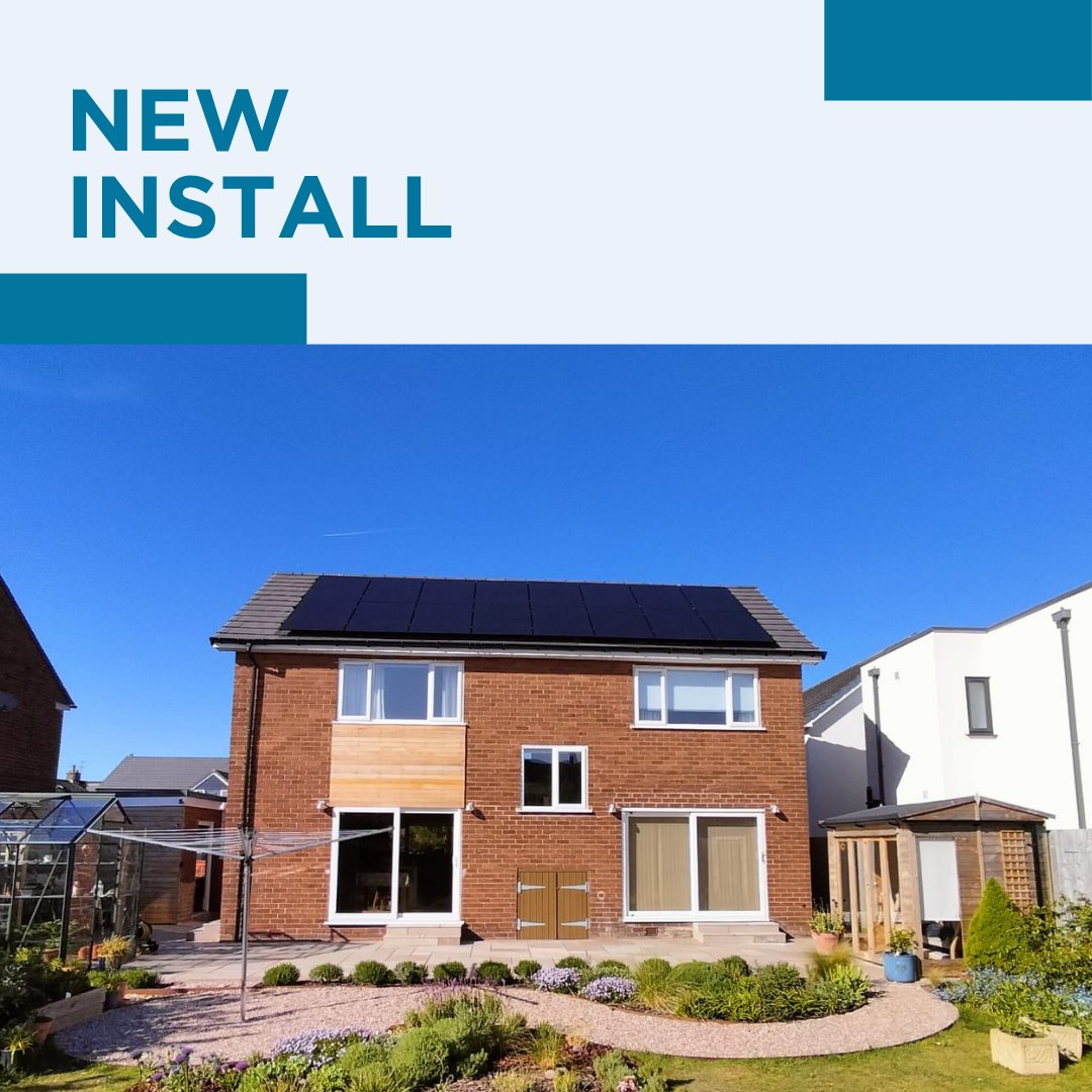 BlueApeLtd's tweet photo. Another solar PV installation completed.

A clean all-black system making good use of the available roof space and helping the customer generate more of their own electricity.

Thinking about solar? Call us on 0151 452 4085.

#SolarPV #RenewableEnergy #BlueApeRenewables https://t.co/ti0yyyirUD