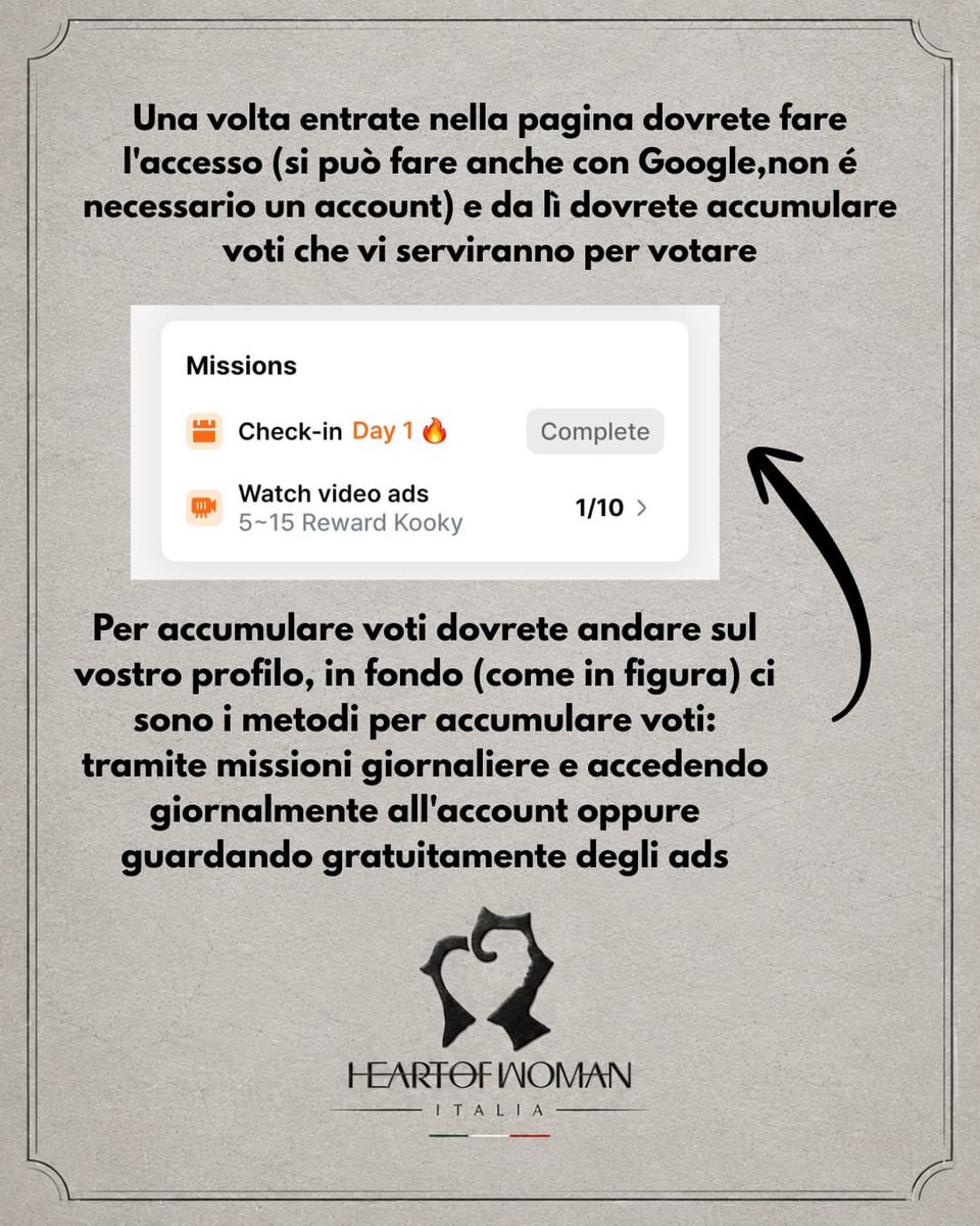 HOWItalia's tweet photo. Tutorial su come collezionare i voti e votare per #LIUYIN 🦋

#HEARTOFWOMAN https://t.co/MXCQeEmNqb
