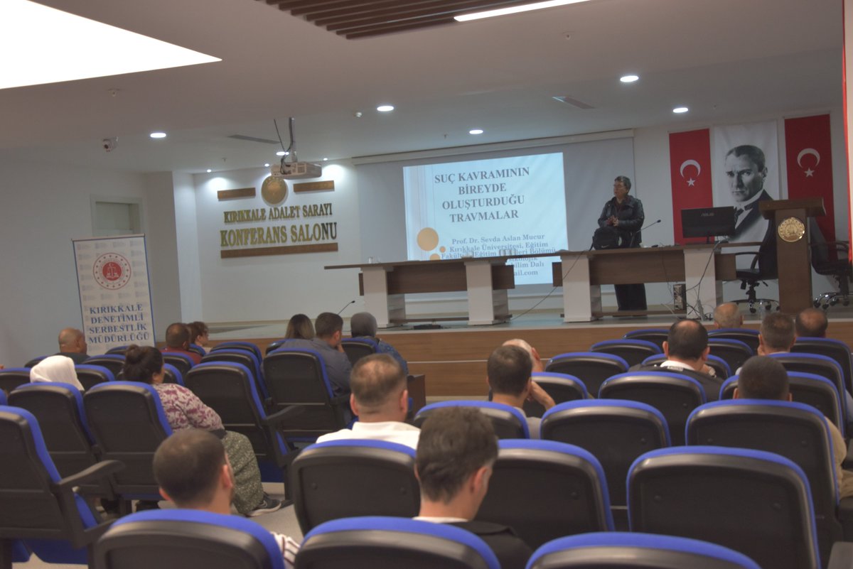 KirikkaleDSM's tweet photo. Müdürlüğümüzce Yükümlülere ''Suç Kavramının Bireyde Oluşturduğu Travmalar'' konulu Seminer verilmiştir. https://t.co/1LrGdDfmDq