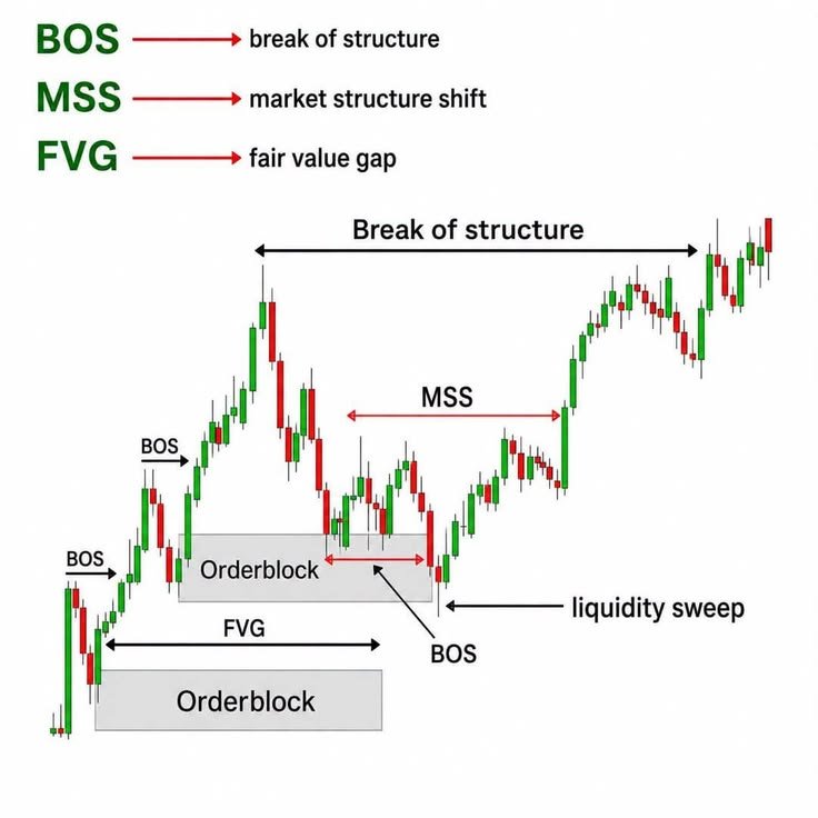 marketTrader92's tweet photo. Smart Money Concepts Trading

 Strategy Featuring Break Of Structure

 Market Structure Shift Fair Value Gap

 Orderblock And Liquidity Sweep Setup https://t.co/2AJoMSGPqb