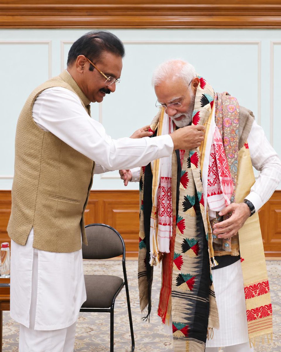 DrAshokKMittal's tweet photo. Some lives leave an imprint that inspires generations. On your birthday, I pray for your long life, good health and continued strength. May you always be blessed with wisdom, courage, and the grace to inspire the nation for years to come.

Happy Birthday, Hon’ble PM Shri @narendramodi Ji.