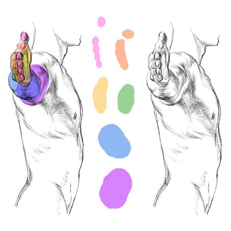 EtheringtonBros's tweet photo. Our feature artist/tutorial today is this ESSENTIAL reference on FORESHORTENING ARMS, by the talented @kato_anatomy! It’s IMPOSSIBLE to foreshorten accurately unless you understand the CHANGING CROSS-SECTIONS of the forms you’re LOOKING ALONG, so this guide is PURE GOLD! #manga https://t.co/daiX7j2Re5