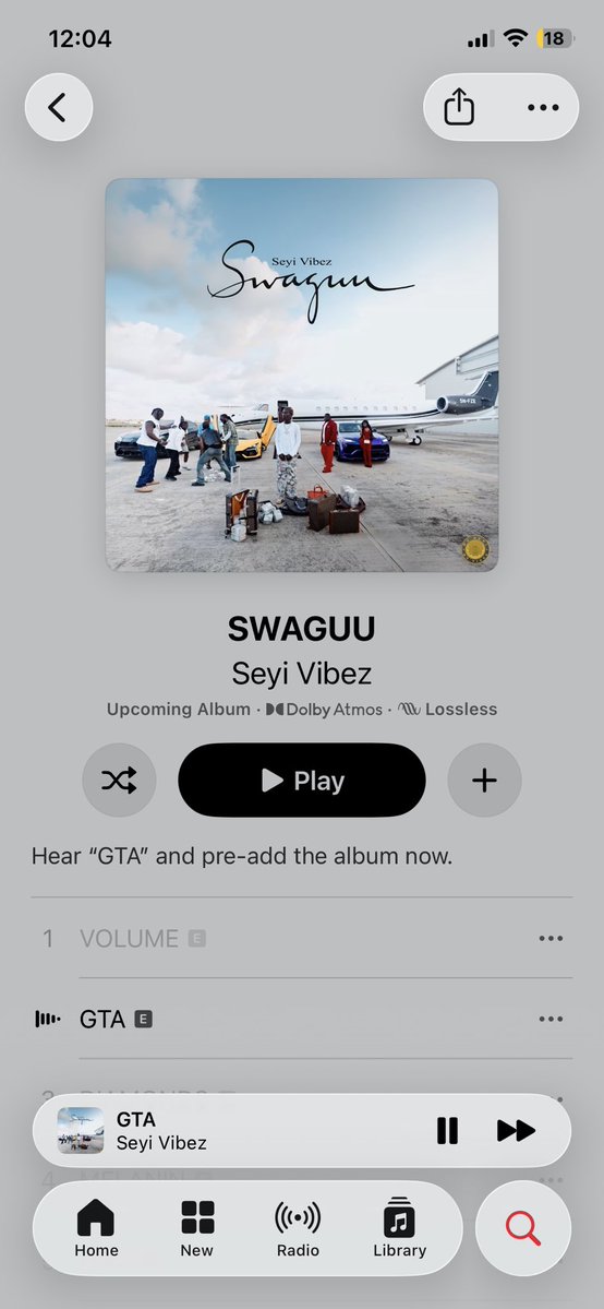 KhalifaBaggo's tweet photo. Few hours to go🔥

 @seyi_vibez #swaguu #seyivibez #album https://t.co/Co6WUDdbWK
