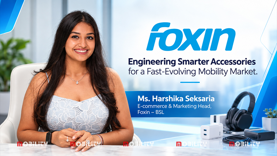 mobilitymag's tweet photo. Foxin’s Ms. Harshika Seksaria discusses GaN tech, MagSafe gear, and expanding reach in an exclusive chat with Mobility Magazine!

𝐊𝐧𝐨𝐰 𝐌𝐨𝐫𝐞👇
https://t.co/gGvgi9QBsG

@foxinindia #Foxin #TechNews #GadgetAccessories #SmartMobility #ServiceExcellence https://t.co/UJ1zRrmxsg
