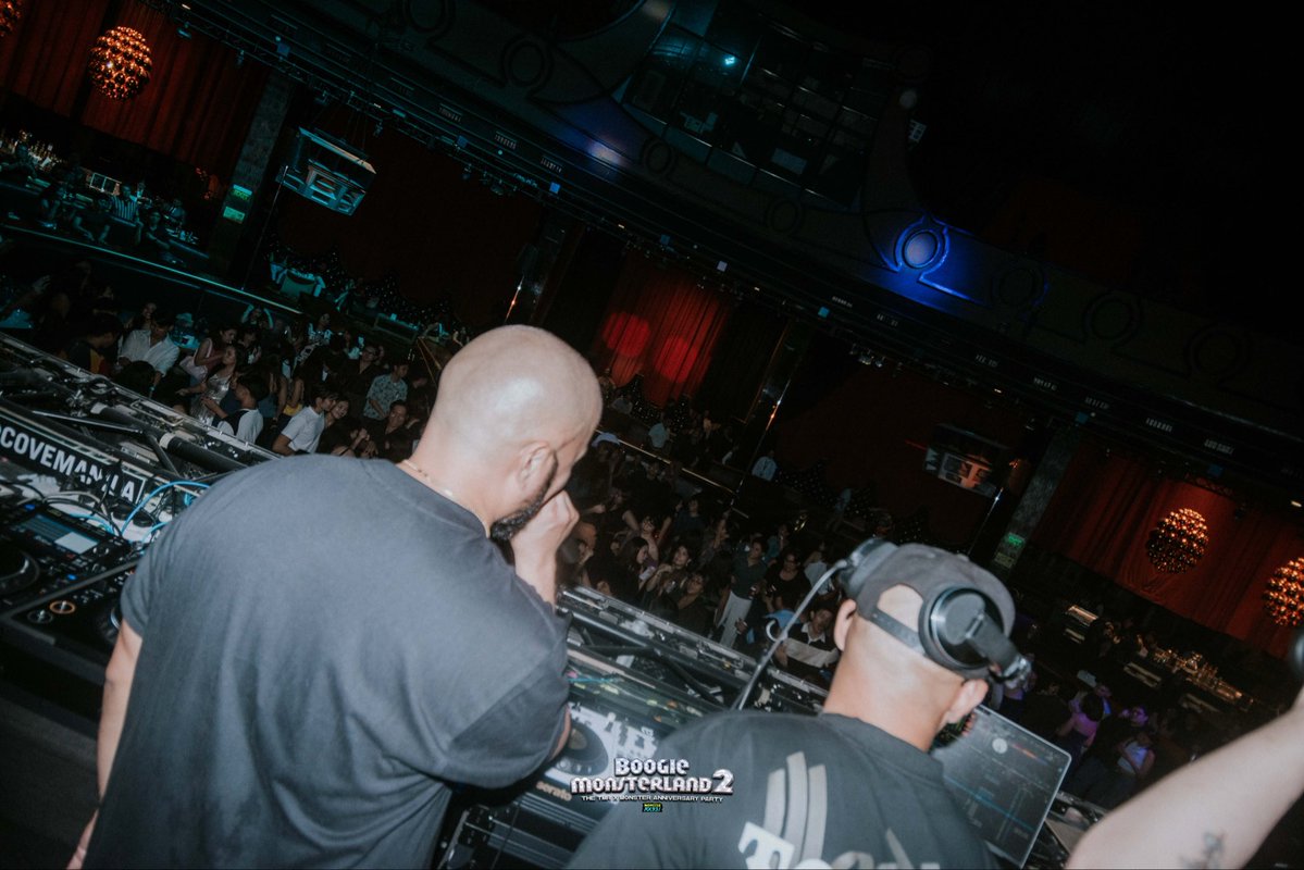RX931's tweet photo. The Boogie’s sweeter the second time around! 🪩 

We jammed, danced, and jumped on the disco floor at Boogie Monsterland 2: The TMR x Monster Anniversary Party at Nightclub at The Cove at Okada Manila last September 4, 2026! 💖 #RX931 #IAmAMonster https://t.co/lsFPlrjHzk