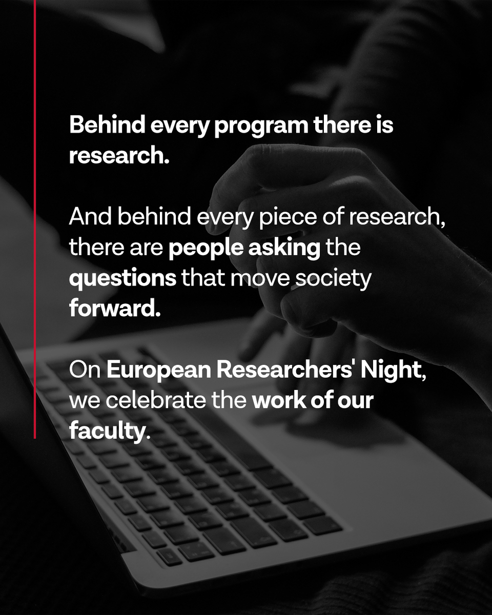 bsm_upf's tweet photo. Behind every program there is research. 🔬

On #EuropeanResearchersNight, we celebrate the work that connects what we teach with the #knowledge that moves society forward. For a school linked to a public #research university, research is part of who we are! 👏🏼

#UPFBSM https://t.co/4eMhCj2eA6