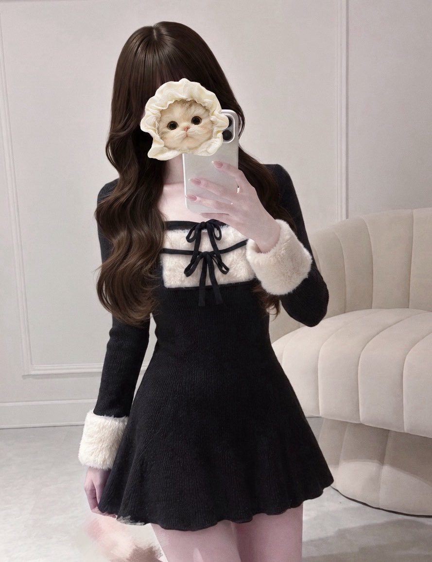 aoi7xl's tweet photo. GRLの可愛いかったファーワンピ🐩🖤ᩚ
ふわふわファー可愛いしめっちゃ高みえ🐈‍⬛🪄 https://t.co/aDCzlKDCv4