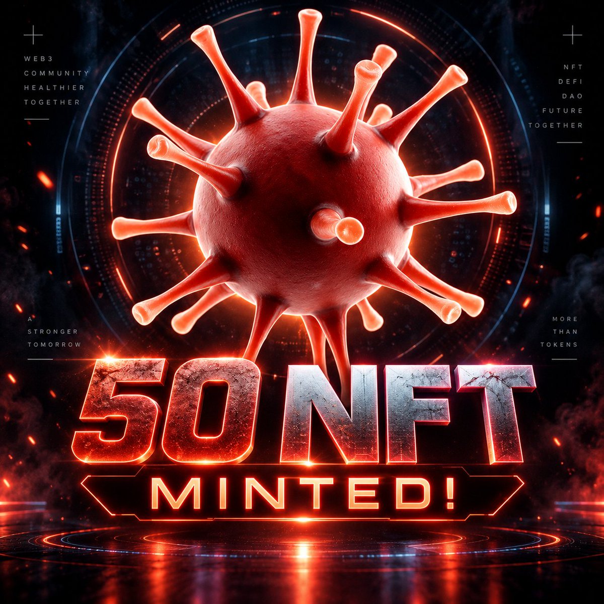 virusdotinc's tweet photo. First 50 NFT has been minted

Only 950 remain.

Mint: https://t.co/3qKYZ4fE7P https://t.co/9Y2VLRodEh