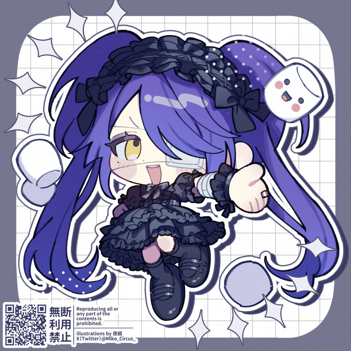 Miko_Circus_'s tweet photo. #無言で片目隠れキャラの絵を上げる https://t.co/fDoZojAm5s
