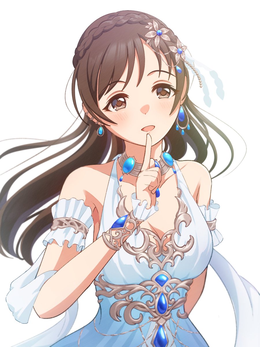 huri_hui2's tweet photo. [女神は朝焼けの海に]の美波ちゃんを描きました！
海の女神様みたいで、ほんとーに大大大好きな衣装です！！✨

投票終了まであと2日！投票券のもらい忘れ、使い忘れがないかご確認を！

#新田美波
#CG総選挙アートコンテスト
#シンデレラガール総選挙2026 https://t.co/DthErNBEgE