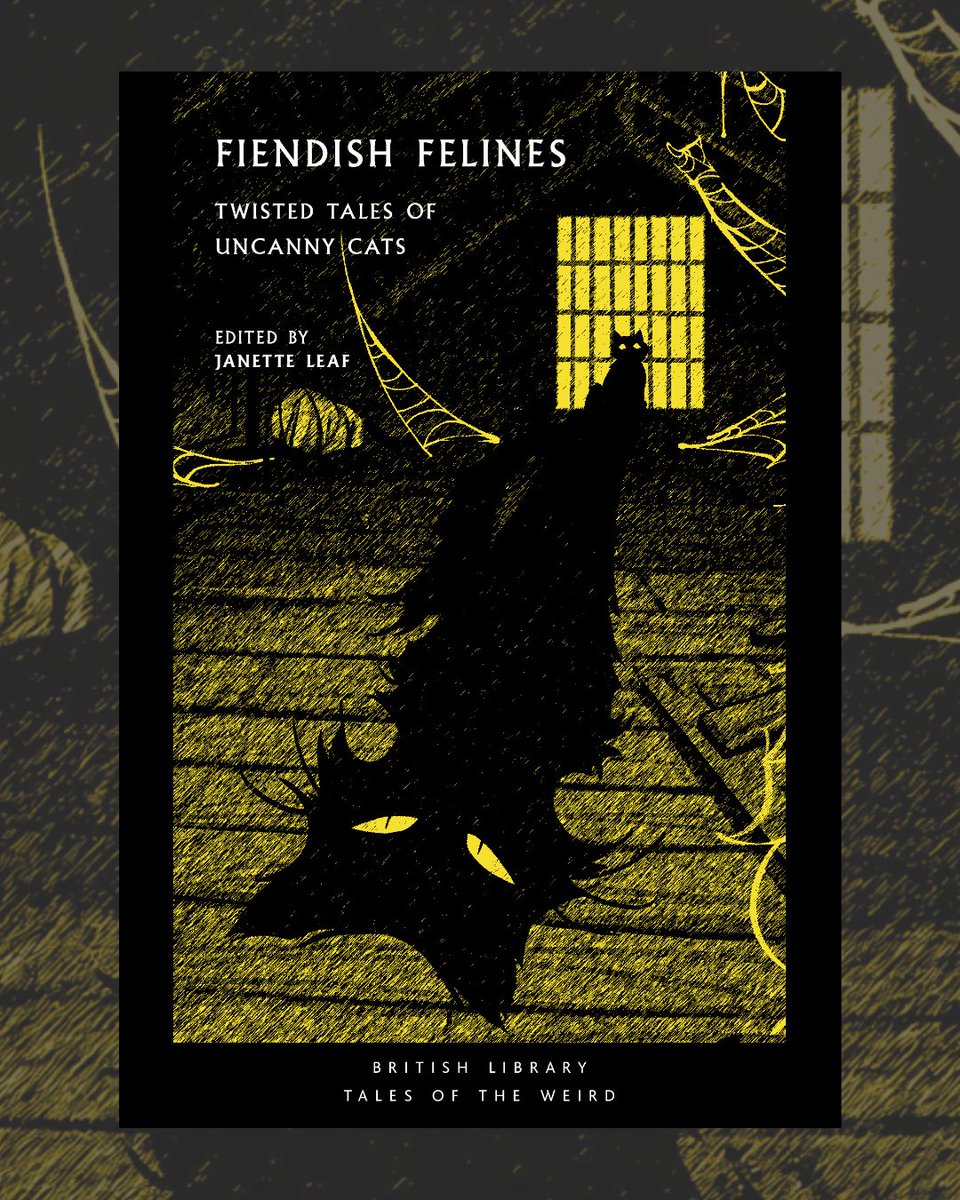 BL_Publishing's tweet photo. Aloof and haughty, slinking and sometimes sinister, cats are a mainstay of weird fiction for good reason: for all that we love them, they’re unknowable, unpredictable and a little uncanny. 

Fiendish Felines available now, online and in-store https://t.co/5yXsVlO7AP