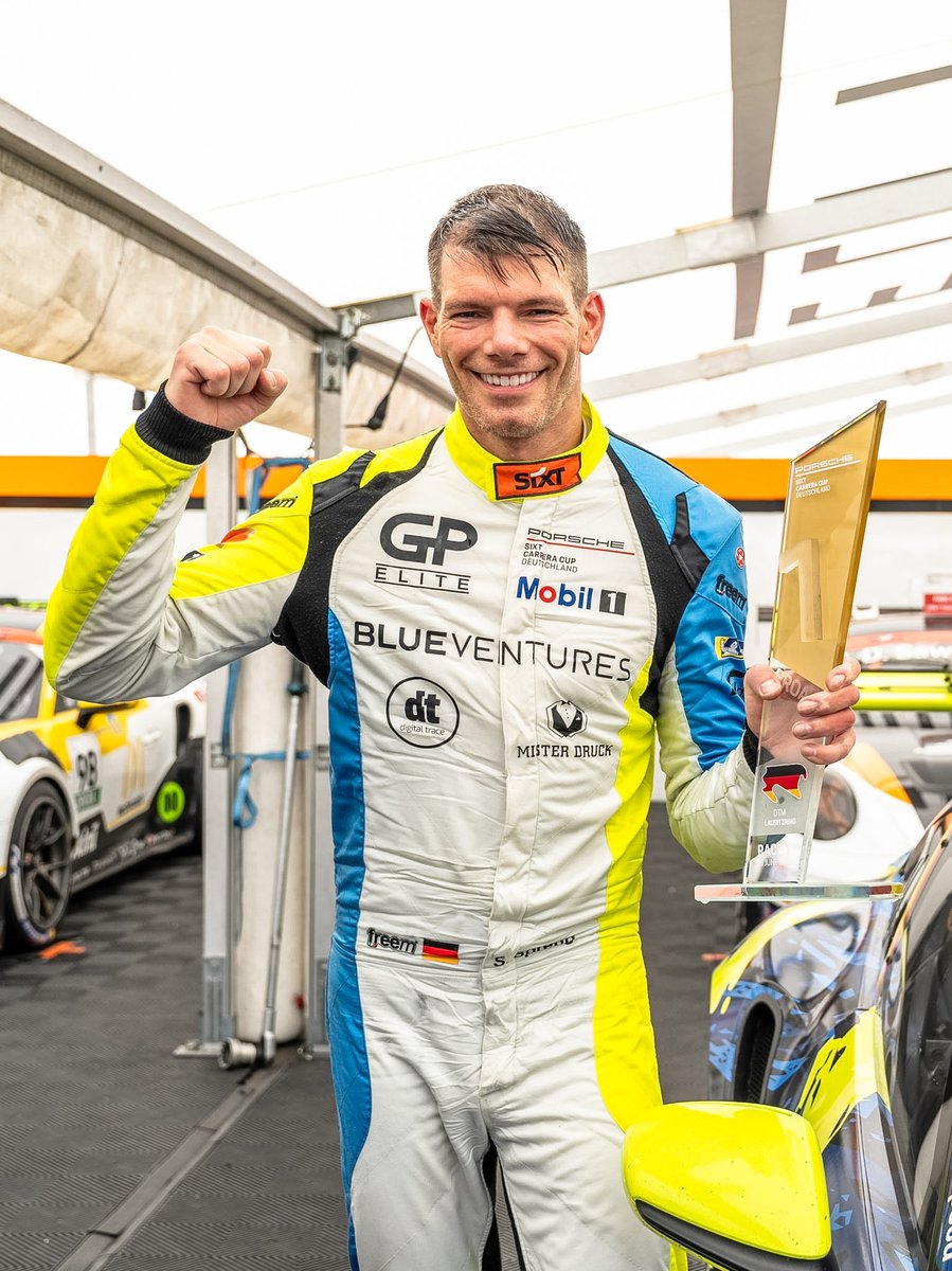 CarreraCupDE's tweet photo. It’s not only the overall title that will be decided at the Hockenheimring – the battle at the top of the #ProAm standings is close too! 
🥇 Michael Essmann – 288 points
🥈 Sören Spreng – 277 points
All standings are on the Porsche Motorsport Hub ➡️https://t.co/0gFzFX1uyQ https://t.co/ZdqxJQTkoI