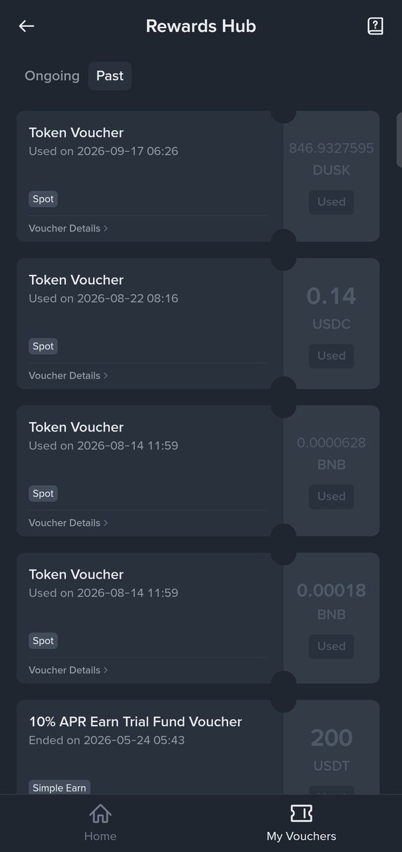 MuhammedI19447's tweet photo. 🔥 Patience + Hard Work = Success! 💯
​8 months of dedication finally brought my first real earnings in crypto! Just redeemed 846.93 $DUSK tokens from the Binance Rewards Hub! 🎉
​Never give up on the process—the effort always pays off in the end. ❤️
​#DUSK #Binance https://t.co/MKxAUSZm03