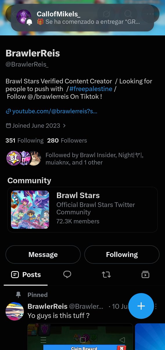 blazernoid's tweet photo. @BrawlSource @BrawlerReis_ My favorite brawler is starr nova✨ https://t.co/WhvMoJolzX