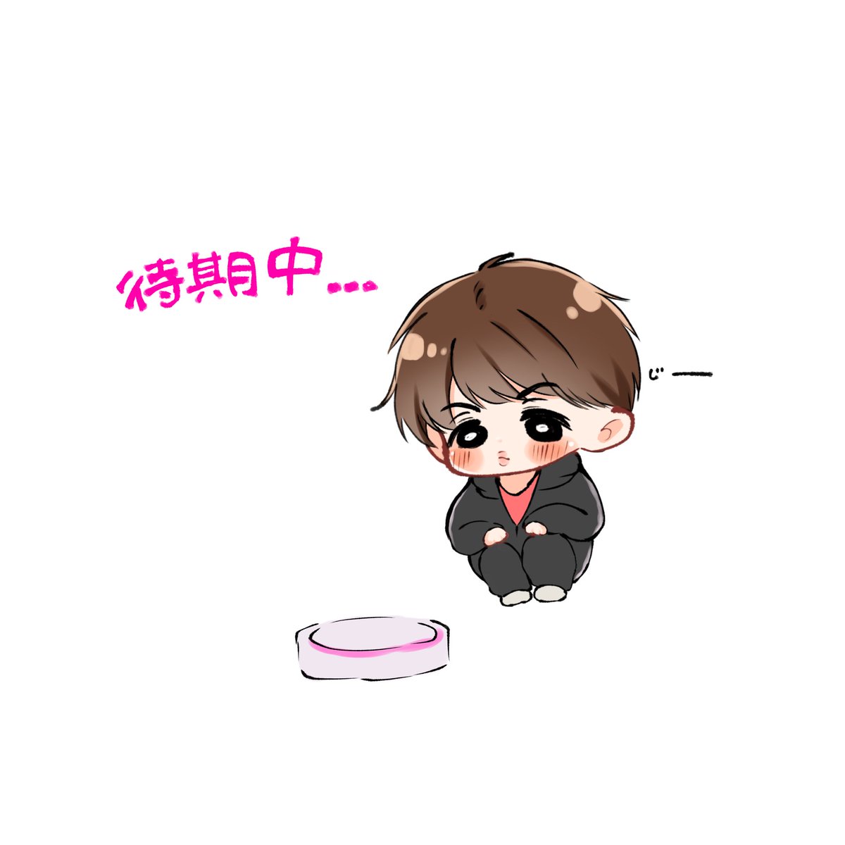 muu_00x2's tweet photo. #ワンエンFA 
待機中🧎 https://t.co/eyr8Vh8XLO
