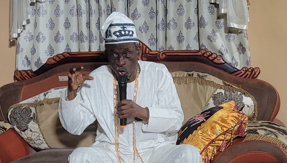 DailyPostNGR's tweet photo. Only lazy people are hungry in Nigeria – Apena of Egbaland
https://t.co/p0cbexl49v https://t.co/dDtOUONUj6