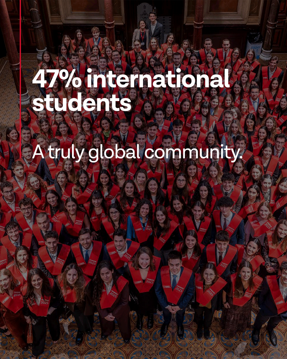 bsm_upf's tweet photo. Some things cannot be said in a single language 🌍

On #EuropeanDayofLanguages, we celebrate what happens when cultures meet: classrooms with students from every corner of the world, turning a degree into a truly global experience 👏🏼

#UPFBSM https://t.co/Xr1fods0dq