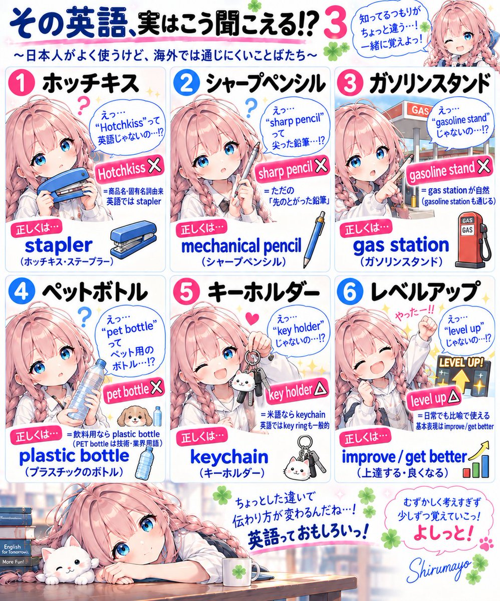 shirumayo's tweet photo. まだ逃がしません……🤣

英語のお時間、まさかのPart3です📖
今回も一緒に勉強しましょ🤗 https://t.co/C9oI9gNAQy