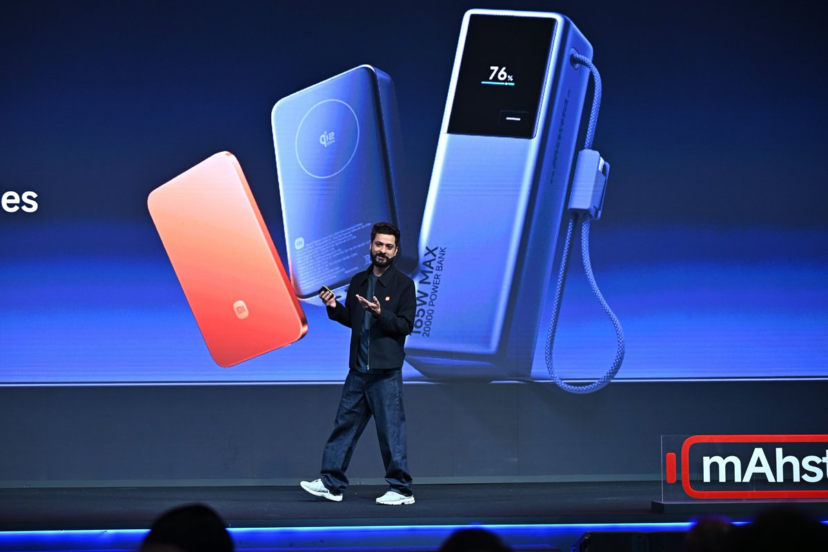 gautmeluv's tweet photo. From air purifiers to power banks, we had plenty to talk about.

We brought #mijia to India with Mijia Air Purifiers, alongside our new Xiaomi Power Bank range.
Two very different categories, but the same idea making everyday life a little smarter and more convenient.

More soon. https://t.co/RFJyYFGowK