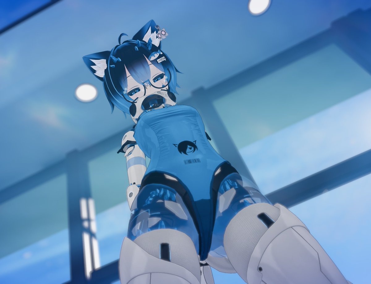 P3lones's tweet photo. Senpai...~💙

#Rusk #Runusk #VRChat #vrchatavatar #VRChatPhotos #VRCアバター #ラスク https://t.co/tpjic99bq7