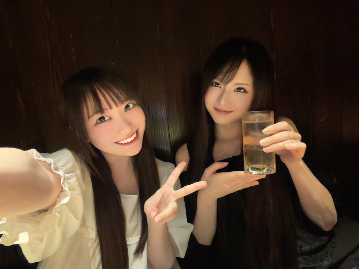 Kotori_Asamori's tweet photo. ご飯会〜🍚🥤
@Kana_Sonozaki さんとっ♡
#声優 #新人声優 https://t.co/Bs9jiK7Ta4