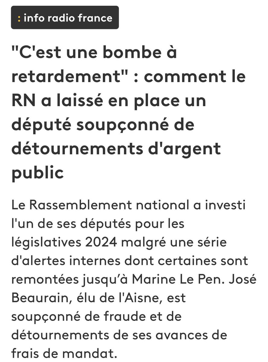 ilaudrel's tweet photo. La France des honnêtes gens 🤡 https://t.co/heMac8h56r