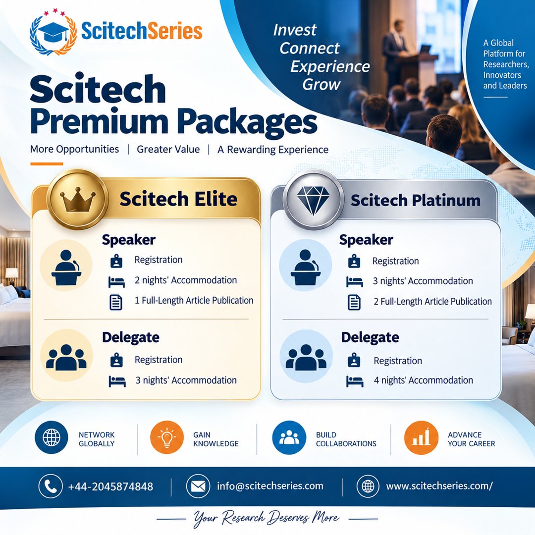 ScitechSeries's tweet photo. Scitech Premium Packages | Your Research Deserves More
Network Globally. Gain Knowledge. Build Collaborations. Advance Your Career
Email: info@scitechseries.com
Phone: +44 2045874848
Website: https://t.co/knmrC35OXm
Explore the package that fits your research journey. https://t.co/U4cGMjIpc0