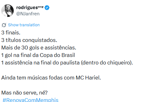 GuiNoura's tweet photo. @NJanfren RenovaComSemPai, entenda garotinho, o Corinthians é maior que qualquer jogador! fiquem ai com os ovu do Sempai engasgado, enquanto ele poem foco no escudo do Timão https://t.co/4TGRIMJqS8
