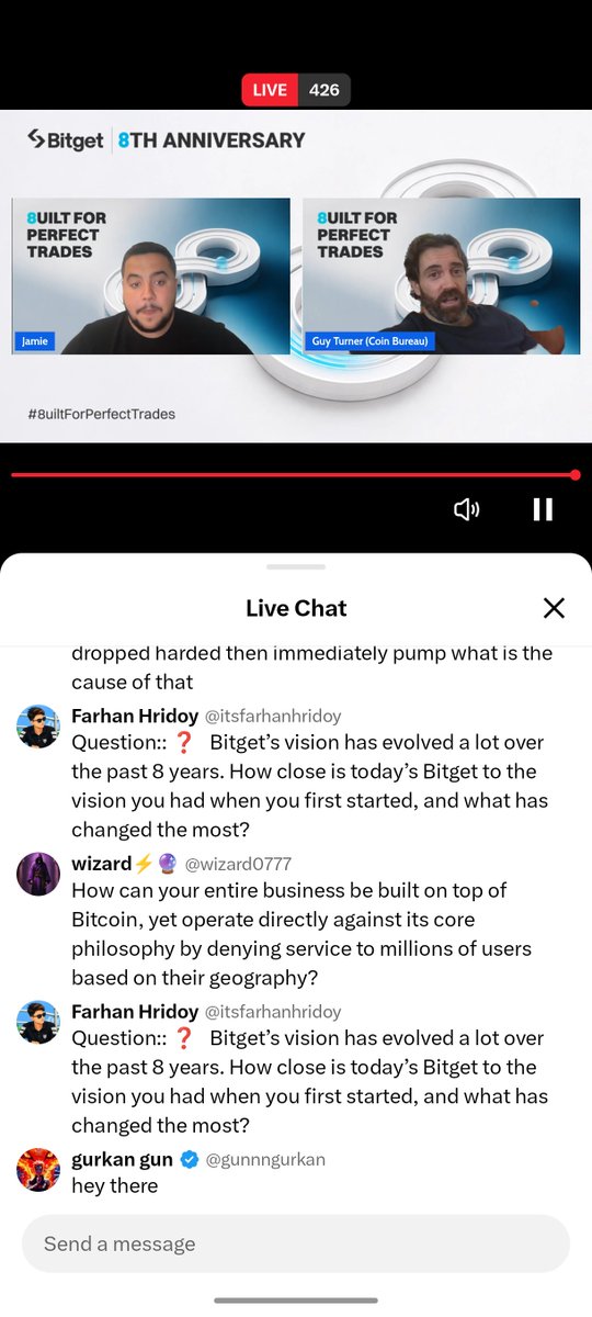 SecretMafiaQ's tweet photo. @bitget @GracyBitget @realguyturner @CryptoCT01 @JamieElk The discussion flow here is really smooth and engaging. Happy to be listening and learning from everyone.

 #BitgetTurns8 https://t.co/bTuHcYP3Ql