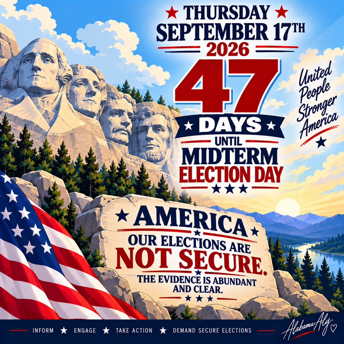 Alabama_Aly00's tweet photo. #WeThePeople #unitednotdivided🇺🇸 #HonestElections #SaveAmerica #handcountmypaperballot https://t.co/KDEKiv9UEf