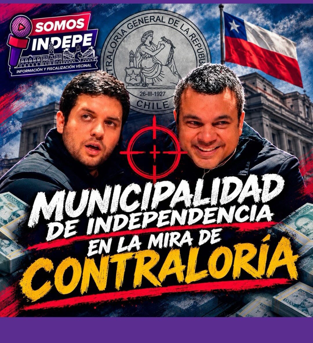 narbonachile's tweet photo. Con la salida de Lucy Depablos del Servicio Civil del @min_hacienda ahora falta Romer Rubio del Segundo Piso de La Moneda.
El veneco está siendo investigado por Contraloría, por su paso totalmente irregular en la Municipalidad de Independencia, donde ganó 32 millones en un año 🤬 https://t.co/UhZ9ZOxkRm