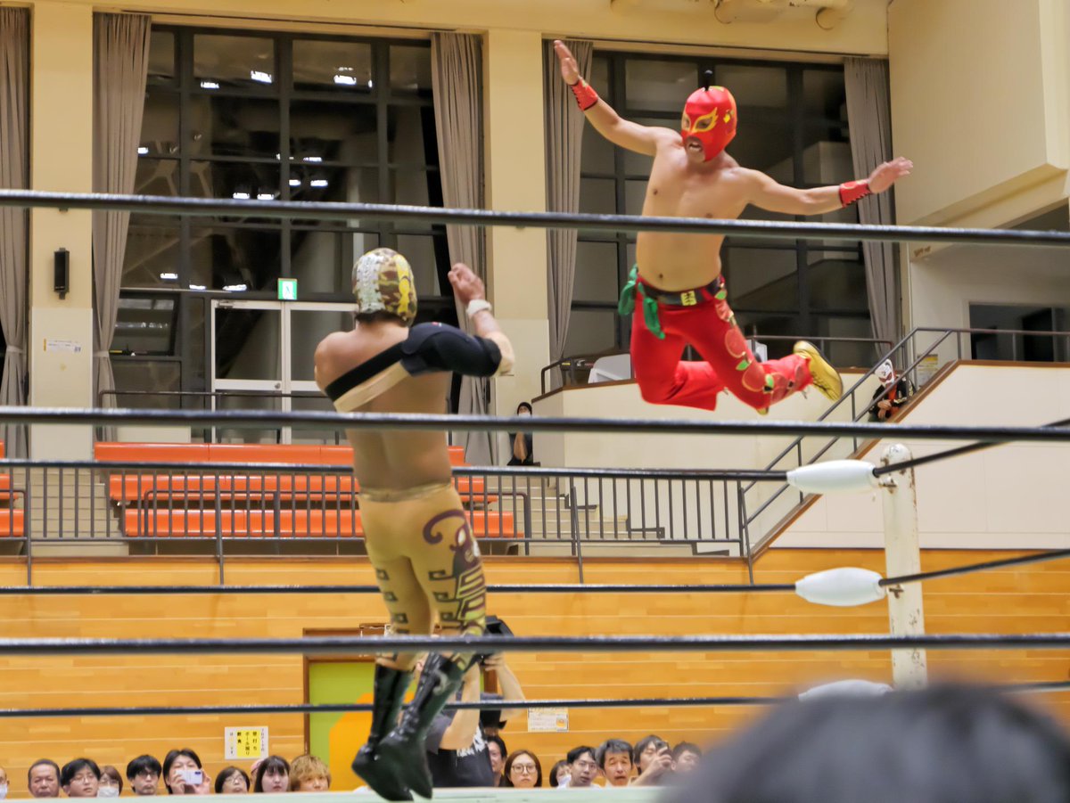 hlkysh's tweet photo. #みちのくプロレス
2026.0912
矢巾町民総合体育館 https://t.co/qjiODQ7kiD