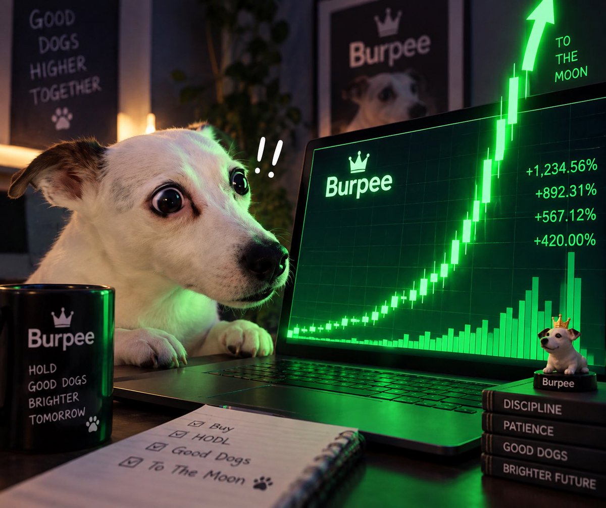BurpeeRH's tweet photo. Buy $BURPEE 🐶💚 https://t.co/1ozFubxWnK