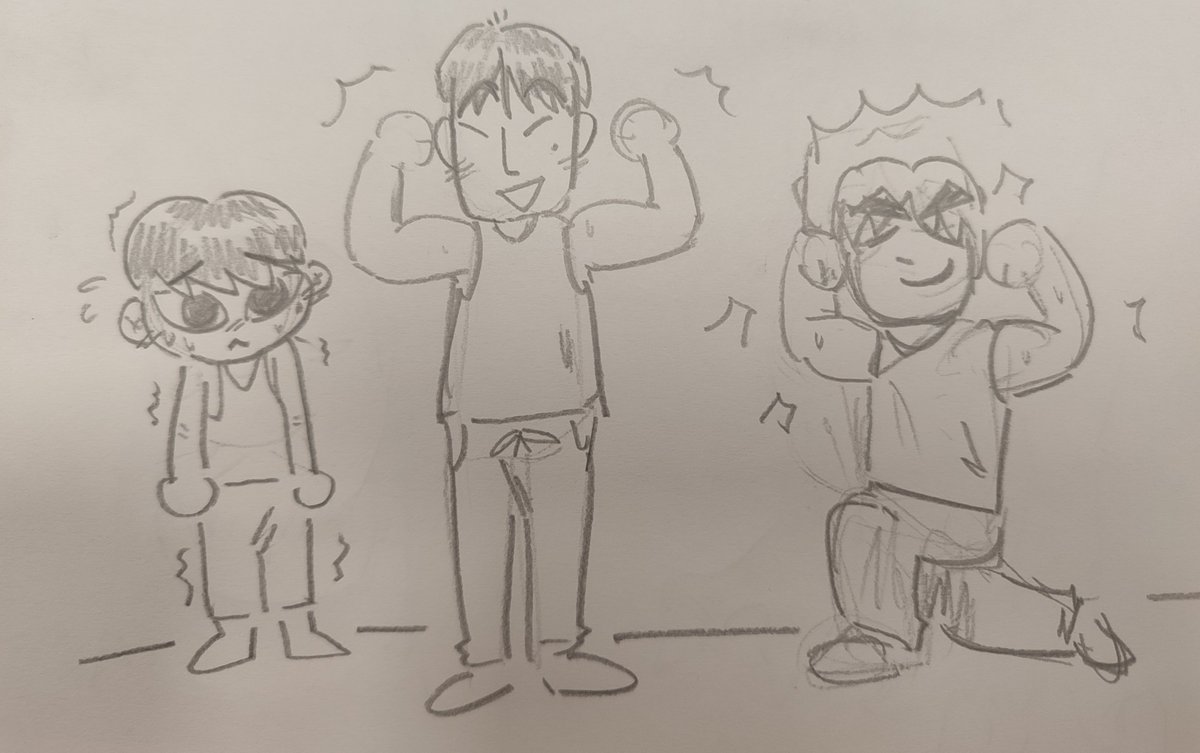 AsiesTetoDraws's tweet photo. When you're Keria in an aura farming battle and zekayusi show up at the gym https://t.co/mwJT8I1wiH