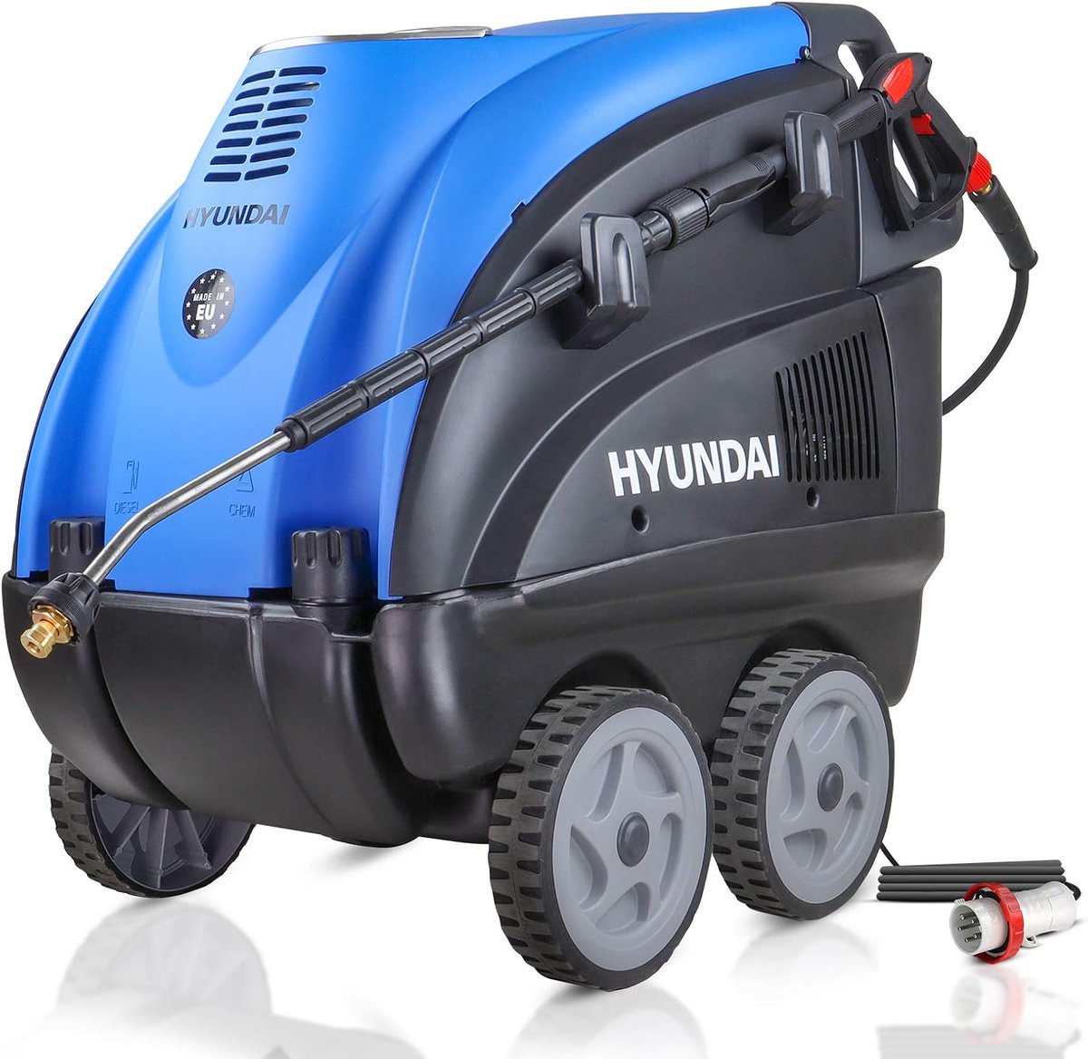 DriveandPatio's tweet photo. Hyundai 2600 PSI Hot Water Pressure Washer, 6.3 kw, Electric 3- Phase Motor, Power Washer, Portable Pressure Washer, 140°c Water Temperature, 3 Axial Cylinder Pump, Blue, HY210HPW-3

RRP:£2,249.00 

*Price:£1,683.32 excl. VAT

You Save:£229.01 (10%)

https://t.co/bj7K7BuXlW https://t.co/4P01arsY3T